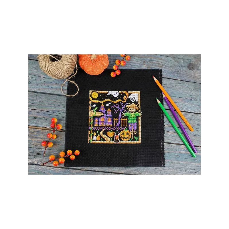 Cross stitch kit "Mini Sampler. Halloween" SNV-940