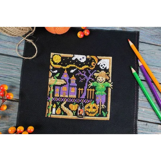 Cross stitch kit "Mini Sampler. Halloween" SNV-940