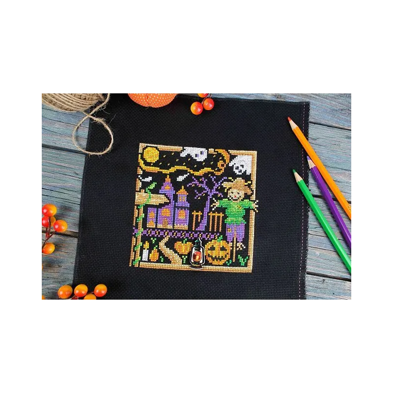 Cross stitch kit "Mini Sampler. Halloween" SNV-940