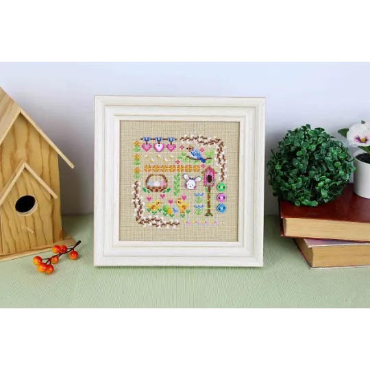 Cross stitch kit "Mini Sampler. Easter Magic" SNV-941