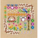 Cross stitch kit "Mini Sampler. Easter Magic" SNV-941