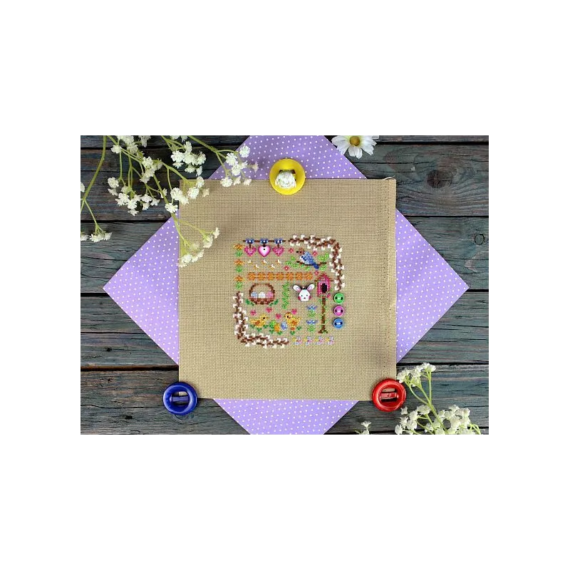 Cross stitch kit "Mini Sampler. Easter Magic" SNV-941