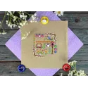 Cross stitch kit "Mini Sampler. Easter Magic" SNV-941