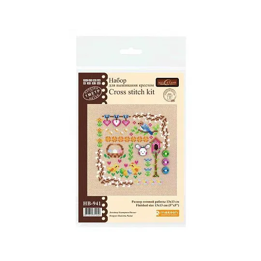 Cross stitch kit "Mini Sampler. Easter Magic" SNV-941