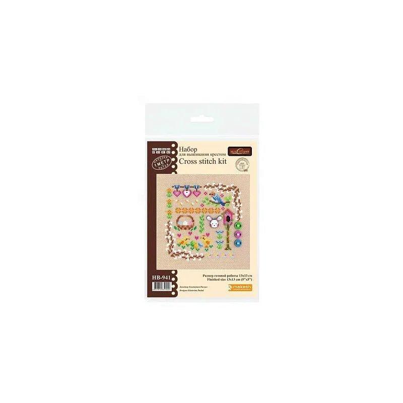 Cross stitch kit "Mini Sampler. Easter Magic" SNV-941