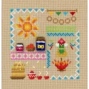 Cross stitch kit "Mini Sampler. Pancake Week" SNV-943