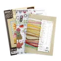 Cross stitch kit "Mini Sampler. Pancake Week" SNV-943