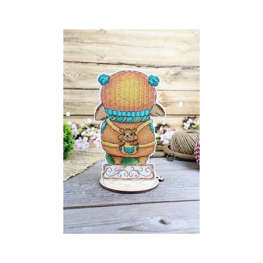 Cross stitch kit "Hamster tamer" SR-1104