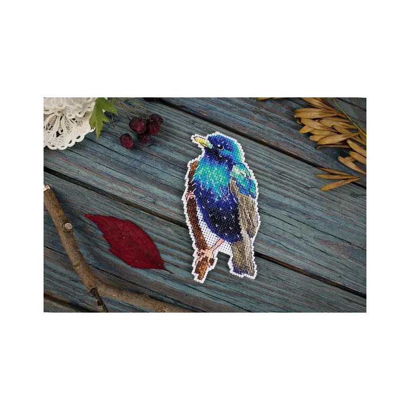 Cross stitch kit "A starling" SR-946