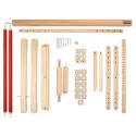 Support de broderie universel en bois sur pied 40x56 cm A4056