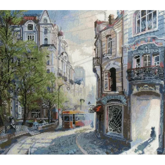 Kreuzstich-Set "Annuschka. Am Vorabend" 37.3x33 cm S/GM062