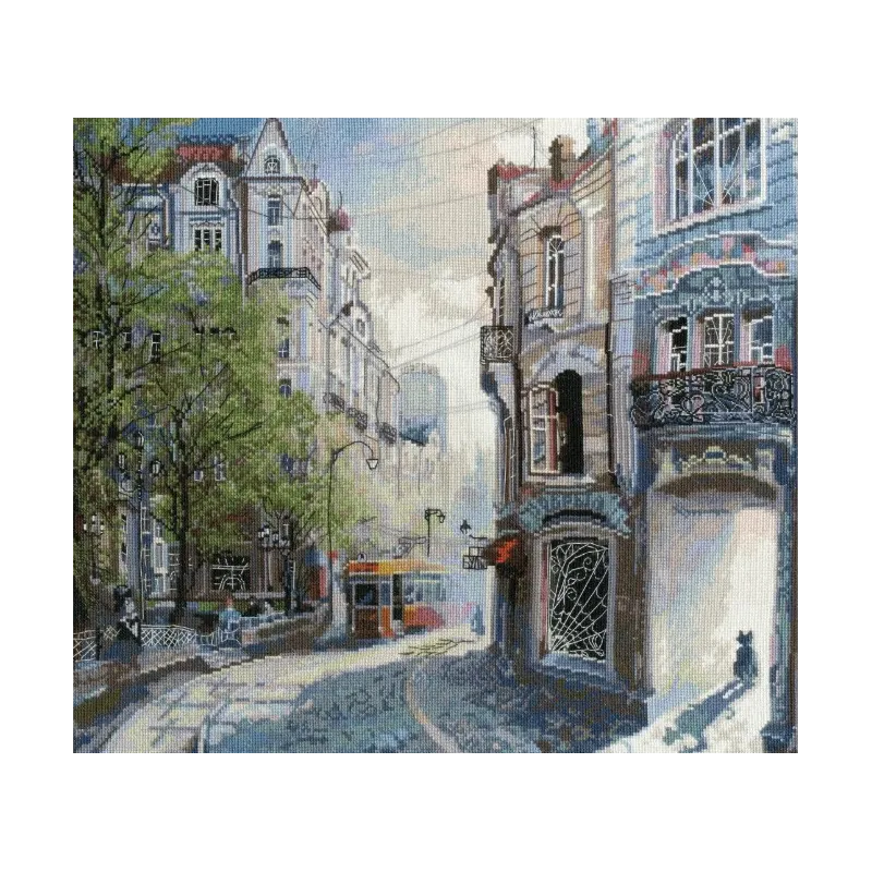 Kreuzstich-Set "Annuschka. Am Vorabend" 37.3x33 cm S/GM062