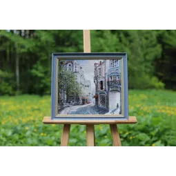 Kreuzstich-Set "Annuschka. Am Vorabend" 37.3x33 cm S/GM062