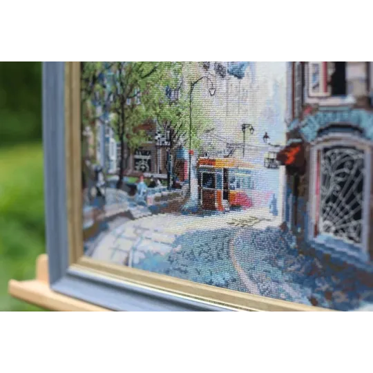 Cross stitch kit "Annushka. On the eve" 37.3x33 cm S/GM062