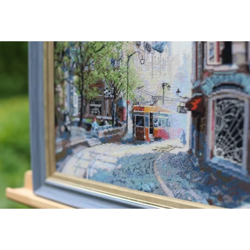 Cross stitch kit "Annushka. On the eve" 37.3x33 cm S/GM062