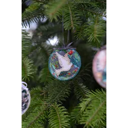 Dekorationsset Neue Freude (Wintermärchen) 13,2x6,6 cm AABT-036