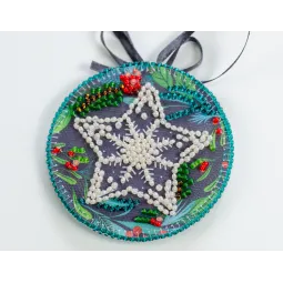 Dekoravimo rinkinys Naujas džiaugsmas (Žiemos pasaka) 13,2x6,6 cm AABT-036