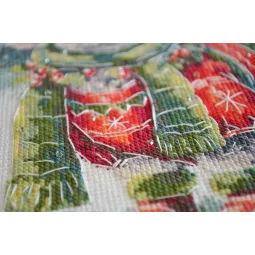 Cross-stitch kits In the arms of winter (Deco Scenes) 24x20 cm AAH-245