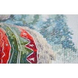 Cross-stitch kits In the arms of winter (Deco Scenes) 24x20 cm AAH-245