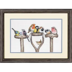 Cross stitch kit Forks and Feathers D70-35447