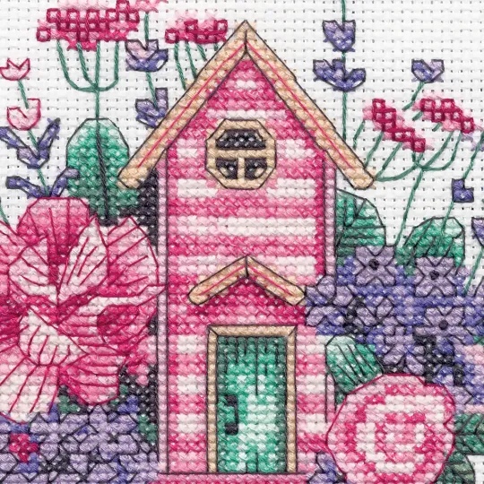 Cross Stitch Kit Teacup House D70-65232