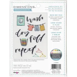 Набор для вышивания крестиком Wash Dry Fold D71-06264