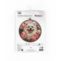 Cross Stitch Kit with Hoop Included "Spitze" 19 x 19 cm SBC237