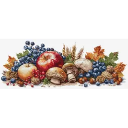 Cross Stitch Kit "Autumn Harvest" 57 x 21,5 cm SBU5071