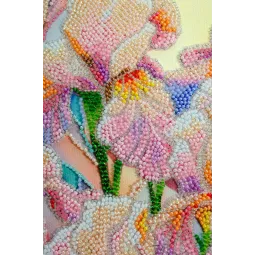 Kit de broderie de perles principal Inspiration florale (Scènes Déco) 24x31,5 cm AAB-928