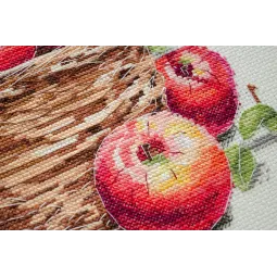 Cross-stitch kits - Bulk apples (Deco Scenes) 23x22 cm AAH-250