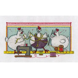 Cross stitch kit KLART "First try-on" KL8-148