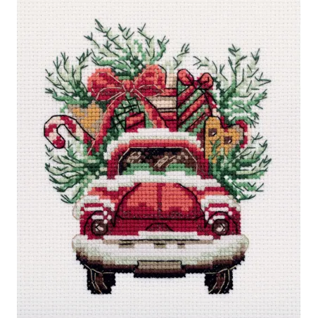 Cross stitch kit "Christmas gifts" KL8-432