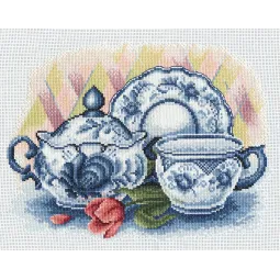 Kit de point de croix PANNA "Tea party" PGF-0269