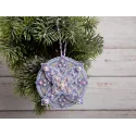 Kit de point de croix PANNA "Jeu de Noël. Boule violette" PIG-7366