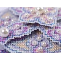 Kit de point de croix PANNA "Jeu de Noël. Boule violette" PIG-7366