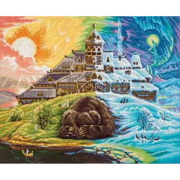 Kit de point de croix PANNA "Awakening" PJ-1841