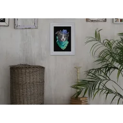 Kreuzstich-Set PANNA "Kumpel. Bewaffnet und gefährlich" PJ-7172