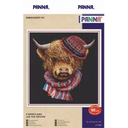 Kryželių siuvinėjimo rinkinys PANNA "Joe the hipster" PJ-7202