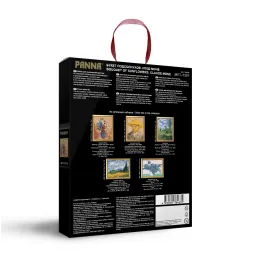 Kit de point de croix PANNA "Bouquet de tournesols" PMET-7357