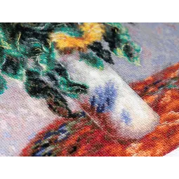 Набор для вышивания крестом PANNA "Букет подсолнухов" PMET-7357