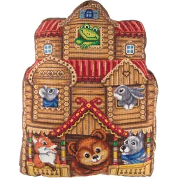 Cross stitch kit PANNA "Pillow "Teremok" PPD-1900