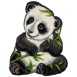Kryželių siuvinėjimo rinkinys PANNA „Pagalvė Mano Panda“ PPD-1910