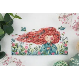 Набор для вышивания крестом PANNA "Южный ветер" PPS-7423