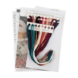 Cross stitch kit PANNA "Winter fishing" PVK-7304