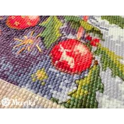 Набор для вышивания крестиком "Помощник Санты" 30x39 см SK264