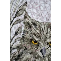 Kits de point de croix - Un conte de fées pour la nuit (Scènes déco) 20x34 cm AAH-251