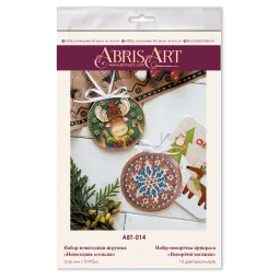 Kit de décoration - Guirlande lumineuse (Conte d'hiver) 13.2x6.6 cm AABT-014