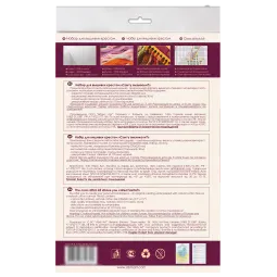 Cross-stitch kits with Hoop Included - Have you called Santa? 15x15 cm AAHM-024