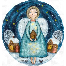 Cross stitch kit "Guardian angel" SANA-09