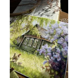 Kreuzstich-Set "Bei Oma" SANU-08